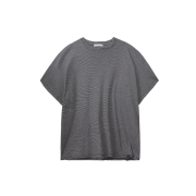 Hono Report Stripe T-Shirt Black Stripe