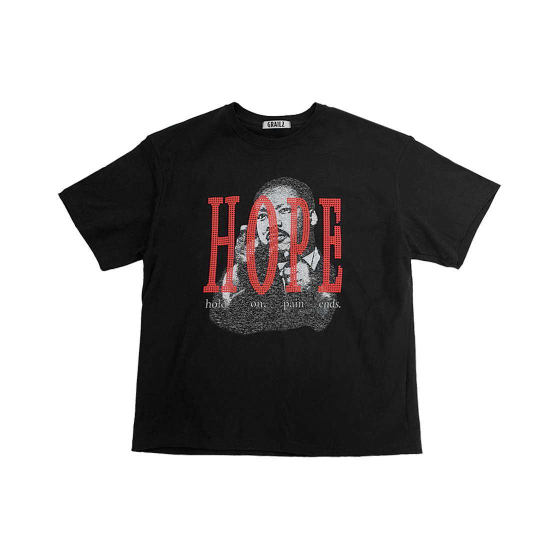 그레일즈 페인 엔즈 티셔츠 블랙
