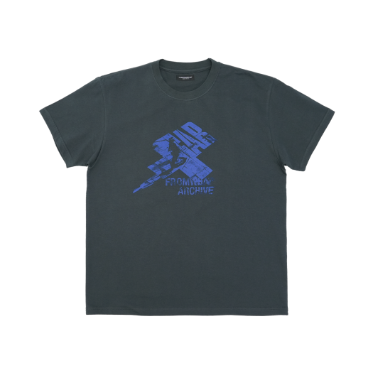 25013-1111-011-BK Farfromwhat Far Archive Blue Logo T-Shirts