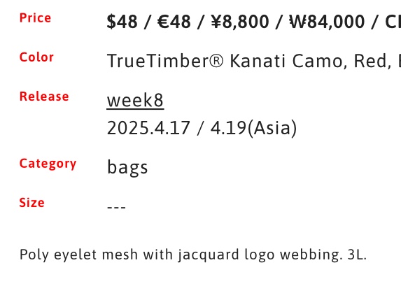 Supreme Mesh Mini Duffle Bag Black - 25SS 착용 스타일 - 2