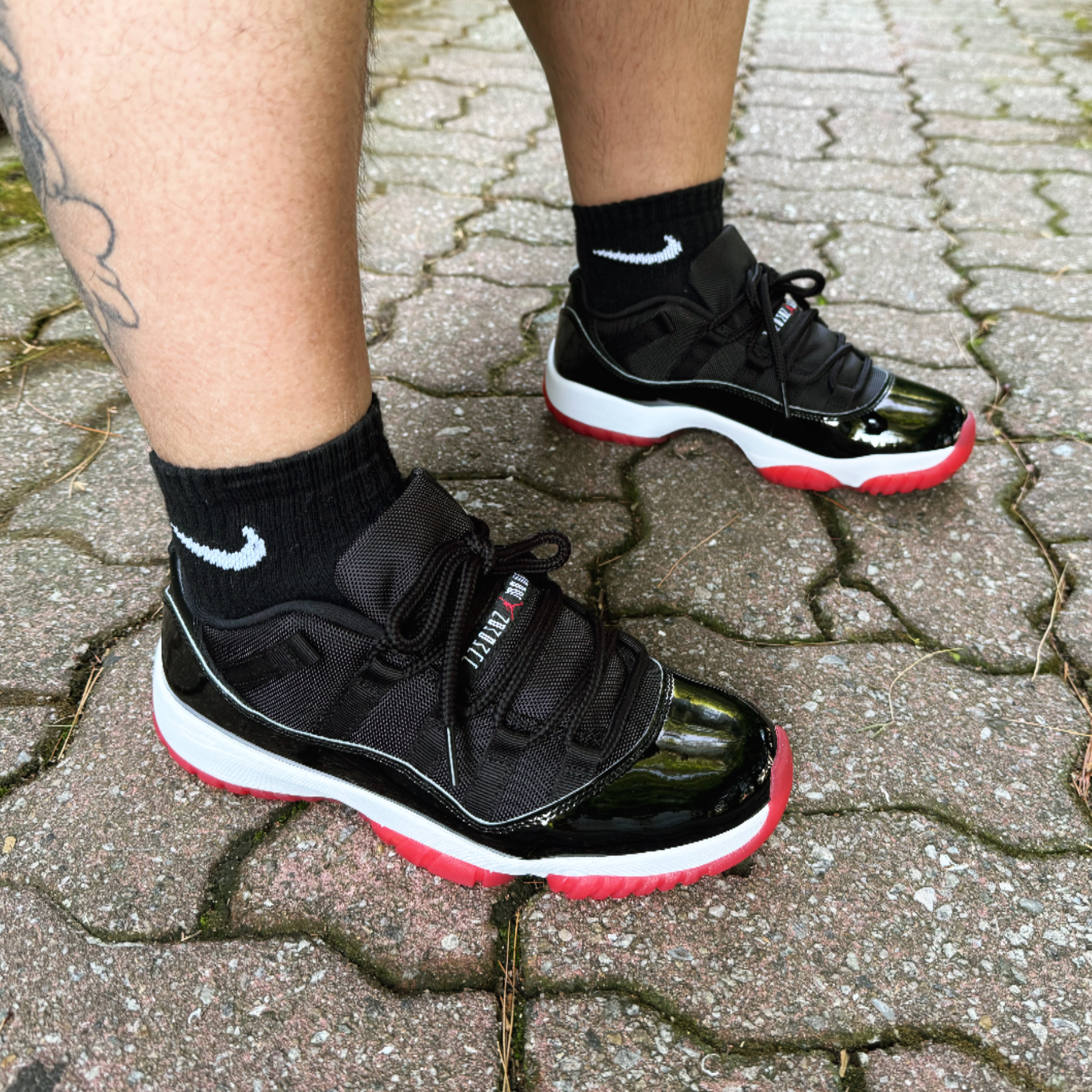 Jordan 11 Retro Low Bred 2025 착용 스타일