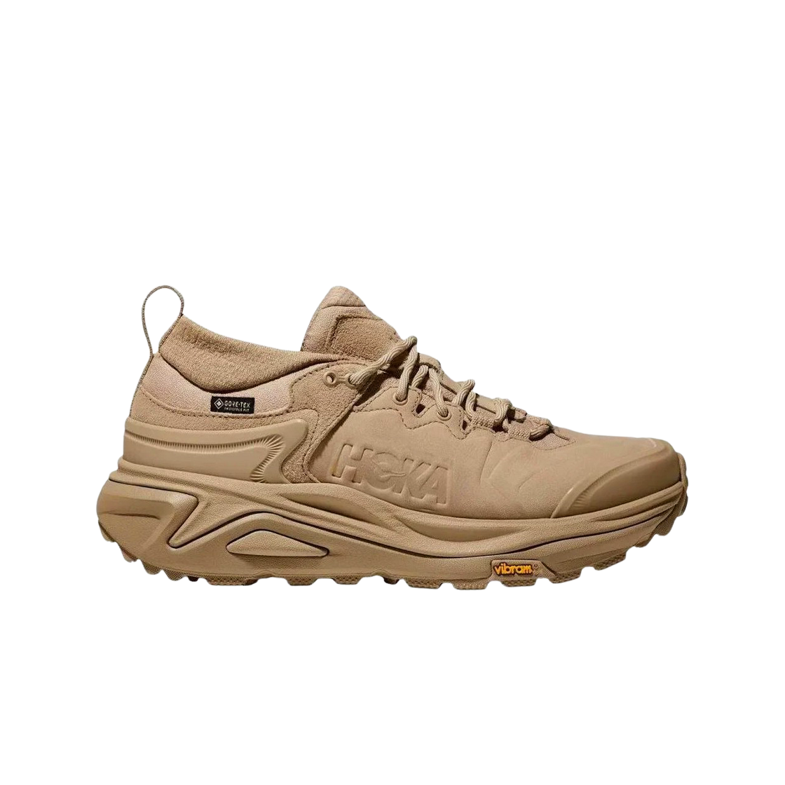 1162533-RWL (W) Hoka Kaha 3 Low GTX Raw Linen Oat Milk