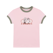 Cotchs GGirls Ringer tee_pink