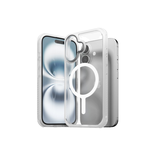 S104200013 SINJIMORU MagSafe High Shield Bumper Case iPhone MatteClear