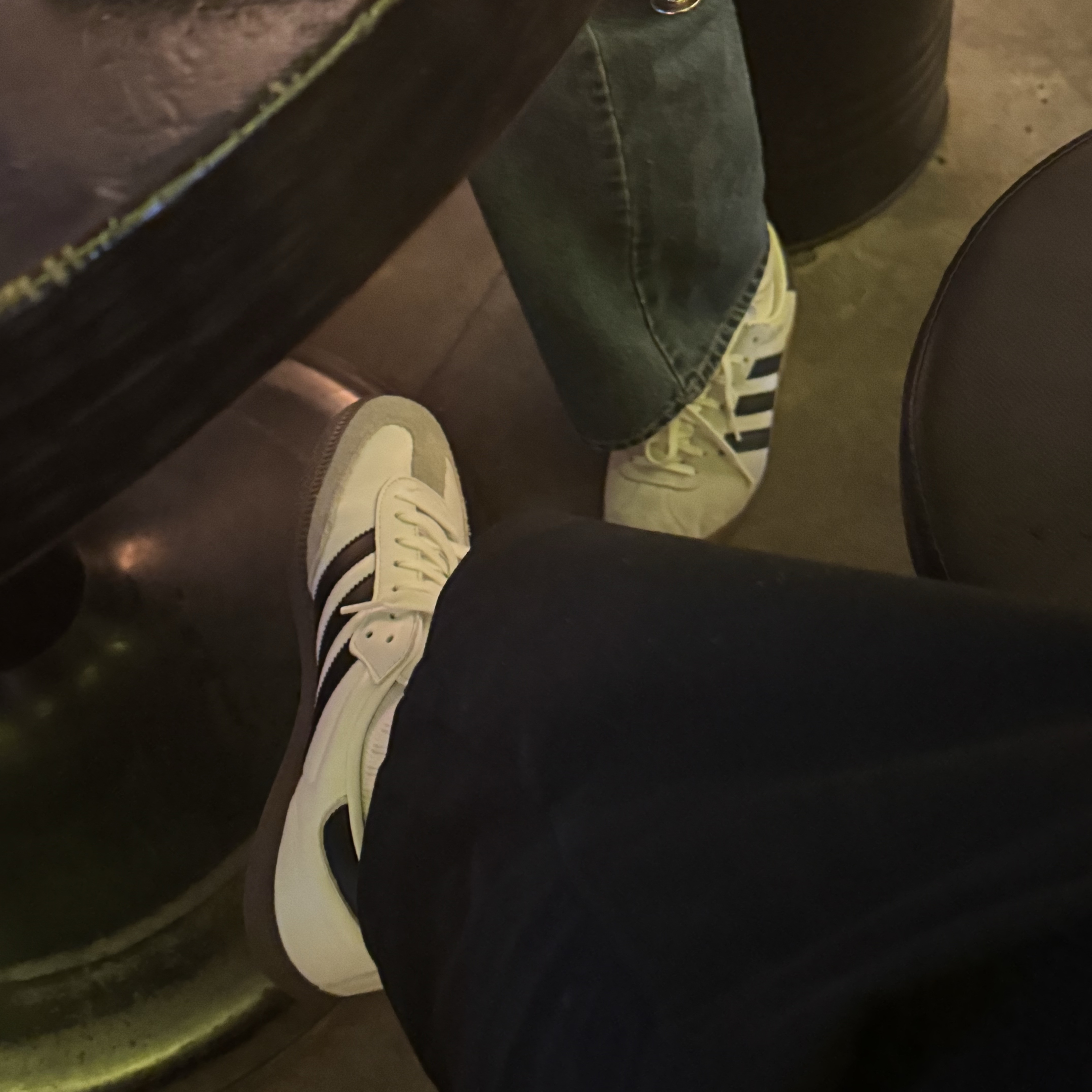 Adidas Samba OG Cloud White 착용 스타일