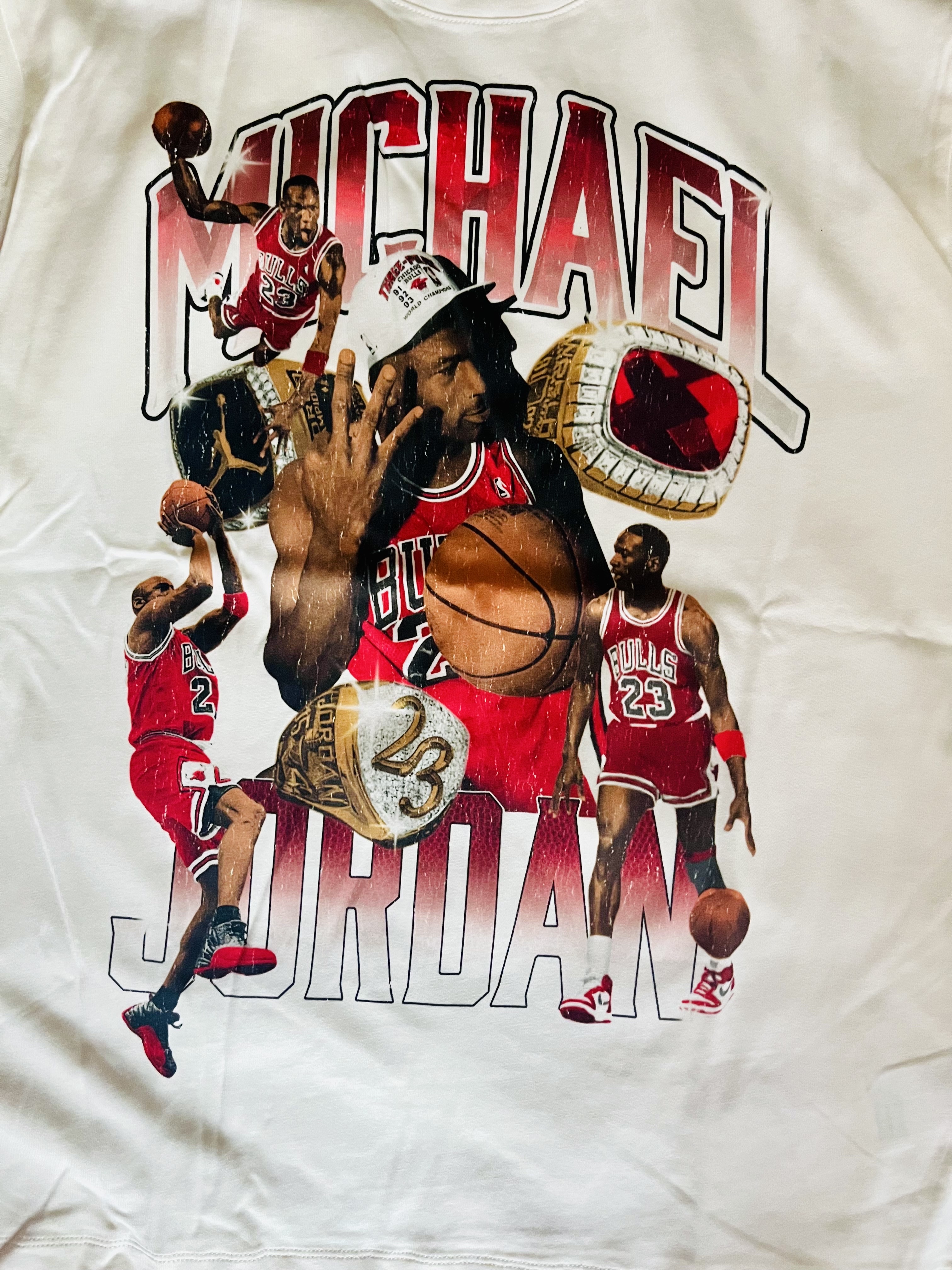 Jordan Flight Essentials Oversized T-Shirt Sail Varsity Red - Asia 착용 스타일 - 1