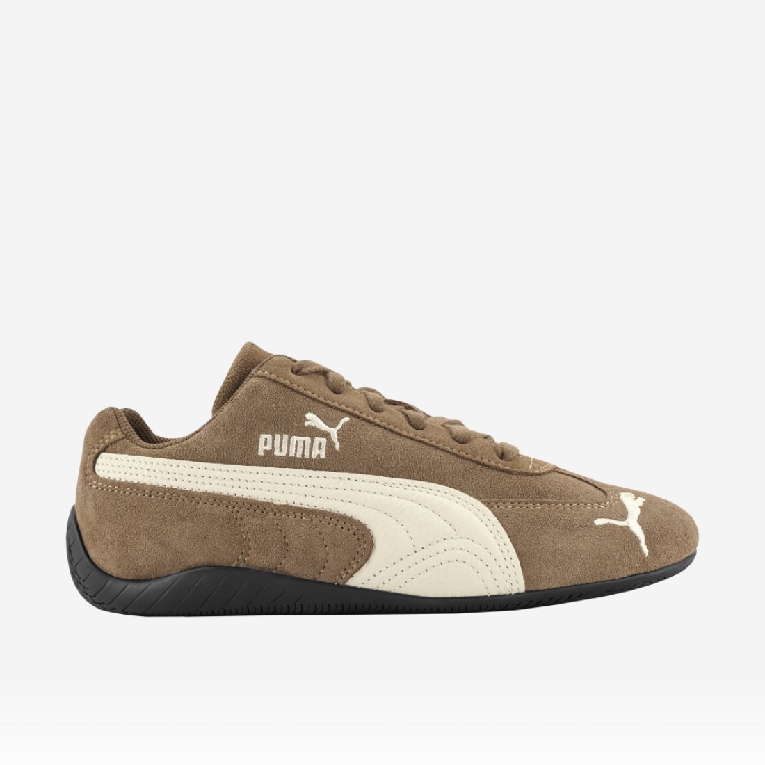 Puma Speedcat Archive Haute Coffee Frosted Ivory 착용 스타일