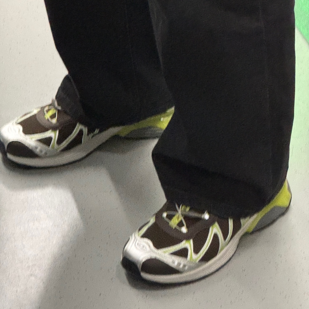 Salomon x Kith XT-Whisper Black Green 착용 스타일