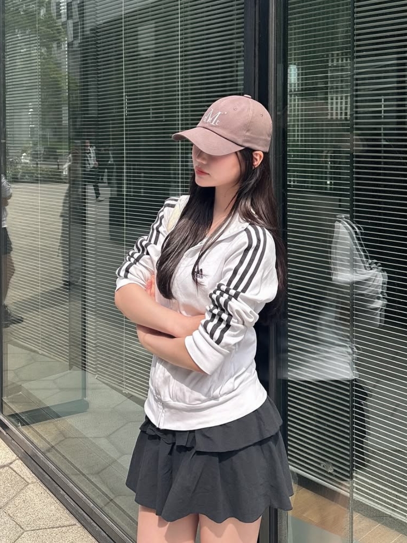 MUCENT Signature Ballcap Dyeing Khaki 착용 스타일 - 3