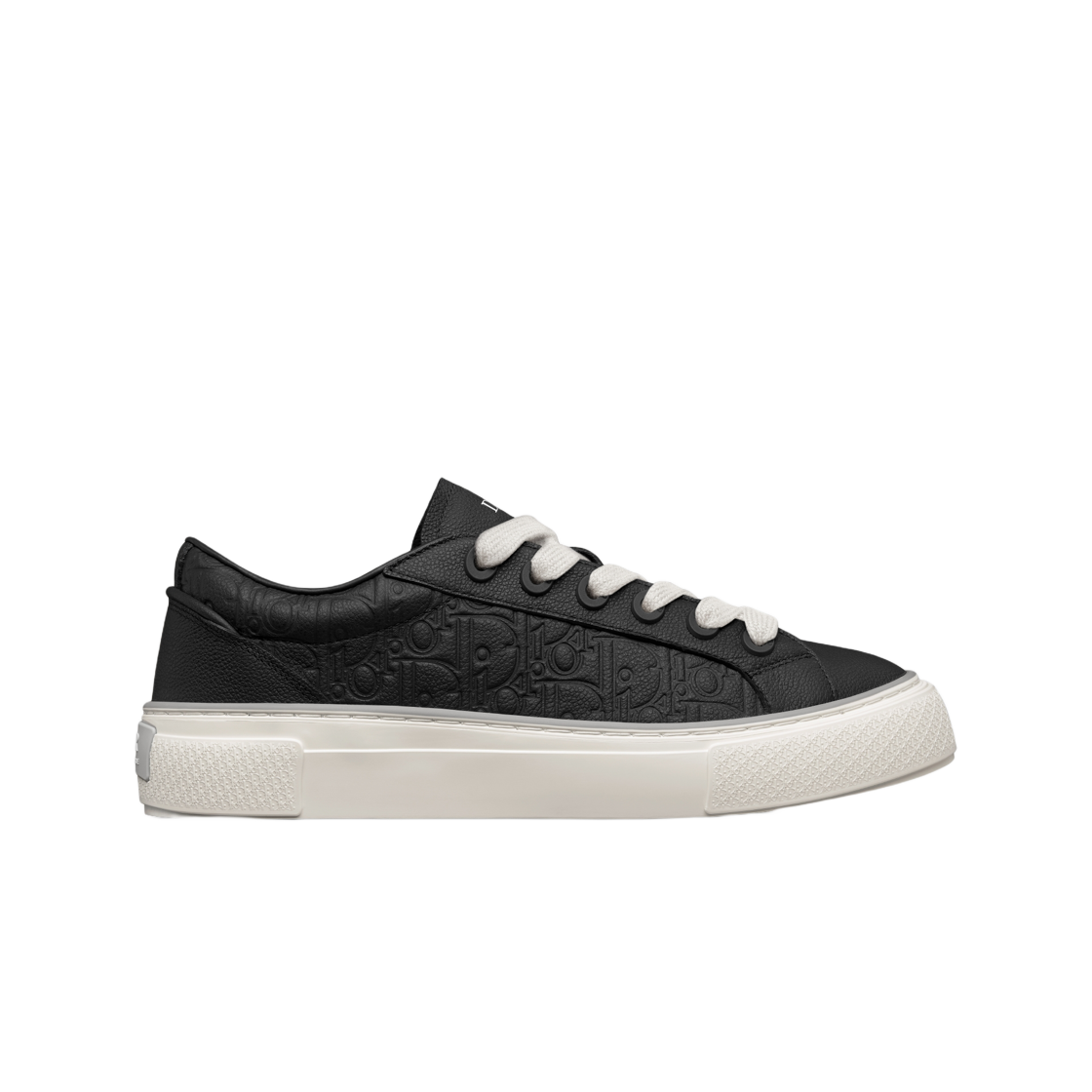 3SN303ZAY-H960 Dior B33 Spin Sneakers Grained Calfskin and Dior Gravity Leather Black