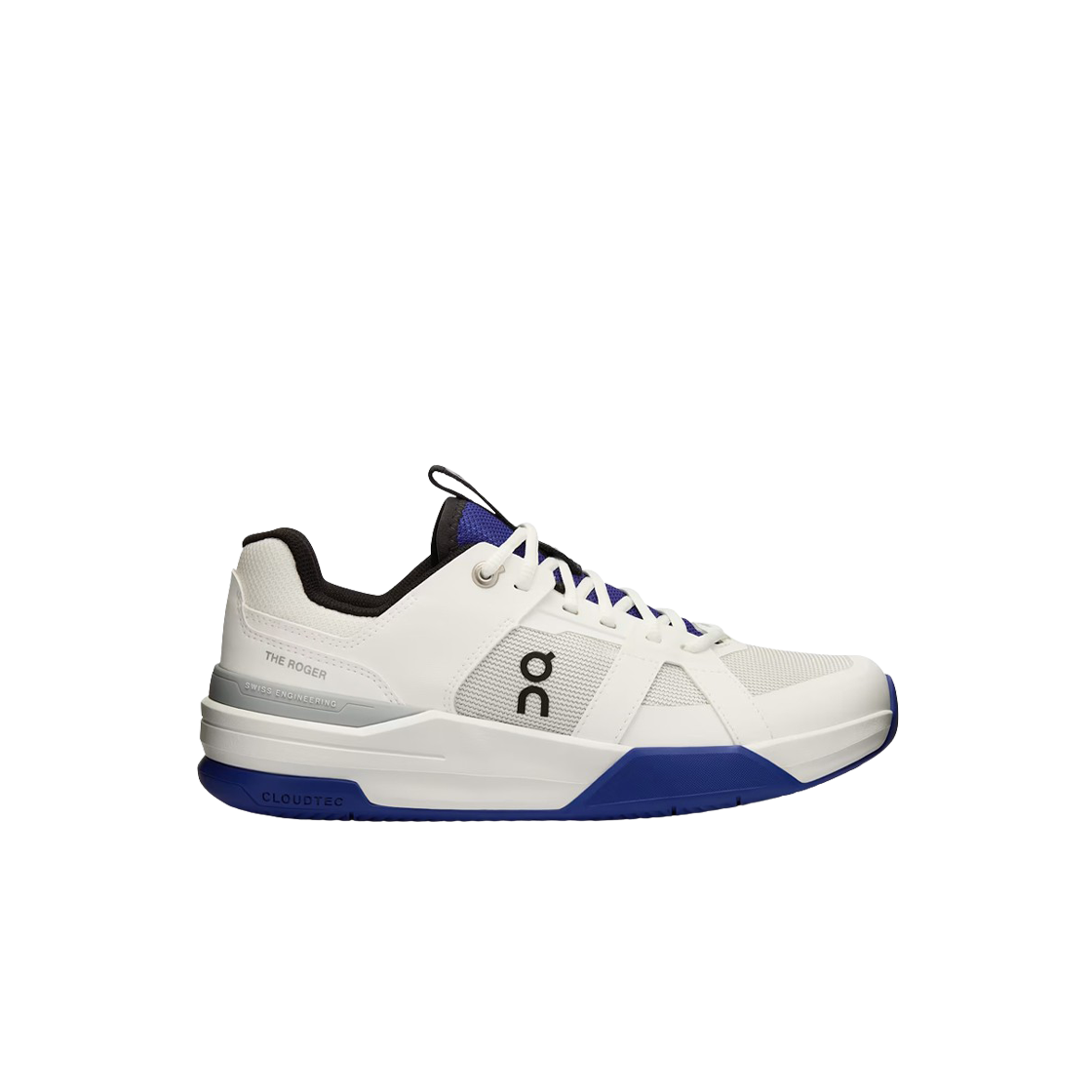 (키즈) 온 러닝 더 로저 클럽하우스 프로 유스 화이트 인디고((Kids) On Running The Roger Clubhouse Pro Youth White Indigo) - 1