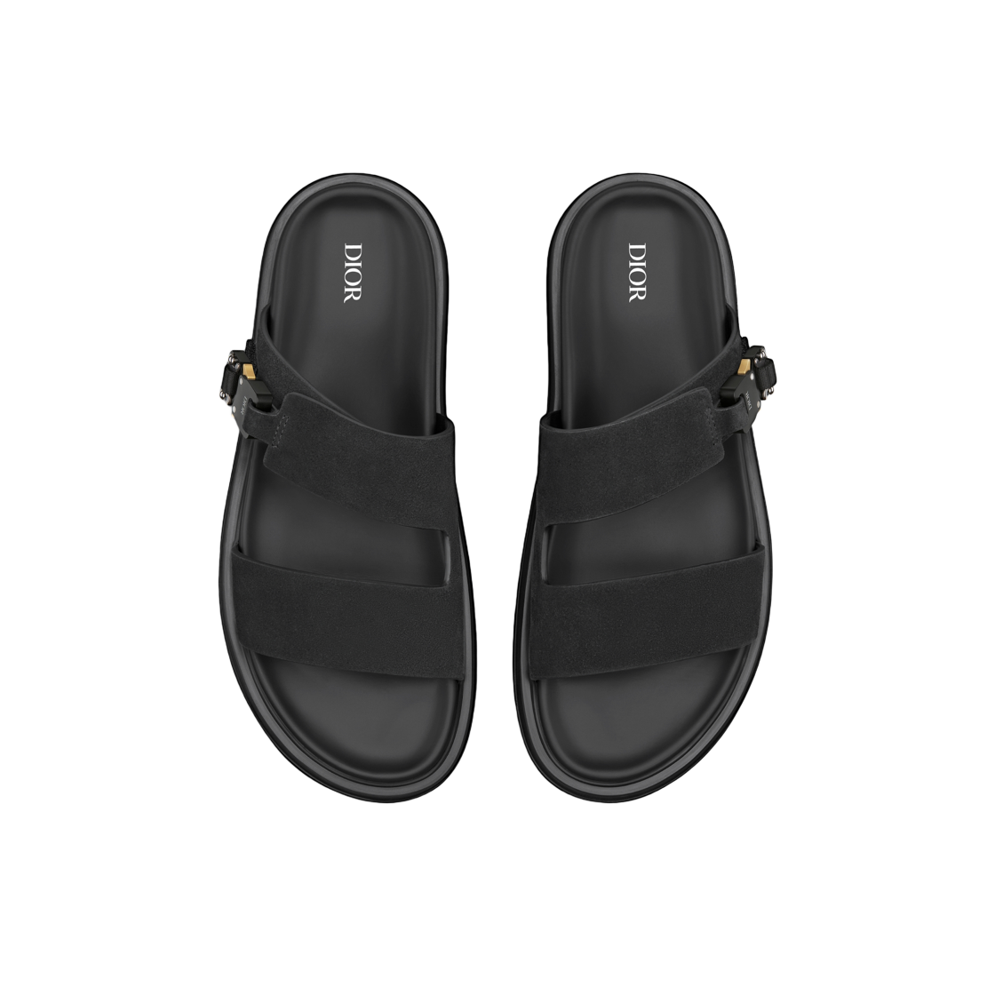 디올 아쿠아 샌들 스웨이드 블랙(Dior Aqua Sandal Suede Black) - 2