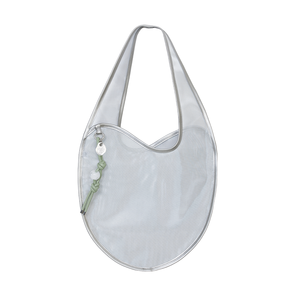 ショルダーバッグ・ポシェット ACOC Nest Mesh Shoulder Bag 5BJH1644 Nest Mesh Shoulder Bag •Silver, Ivory, Black 투명한데 시선을