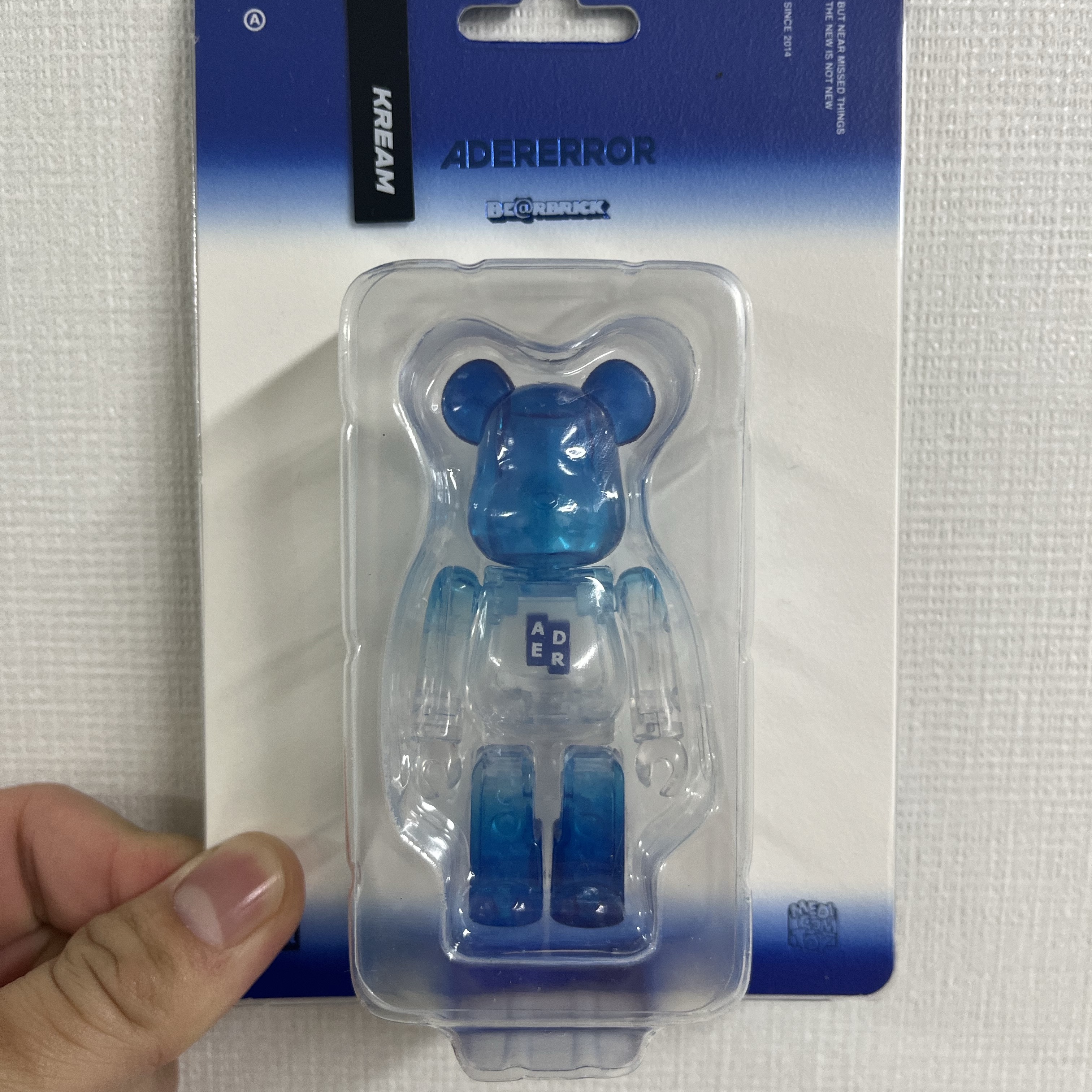 Bearbrick x Ader Error 100% 착용 스타일
