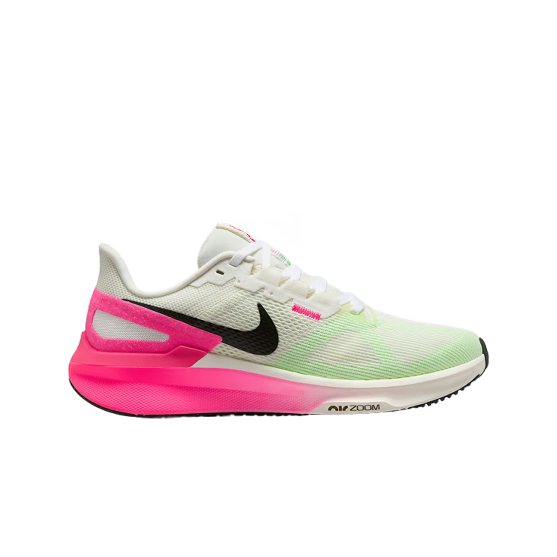(W) 나이키 스트럭처 25 로드 러닝 세일 하이퍼 핑크((W) Nike Structure 25 Road Running Sail Hyper Pink) - 1