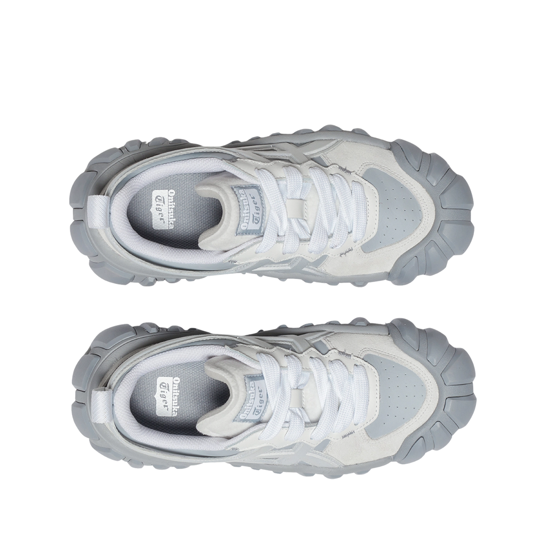 오니츠카 타이거 덴티그레 LS 피드몬트 그레이 글레이셔 그레이(Onitsuka Tiger Dentigre LS Piedmont Grey Glacier Grey) - 2