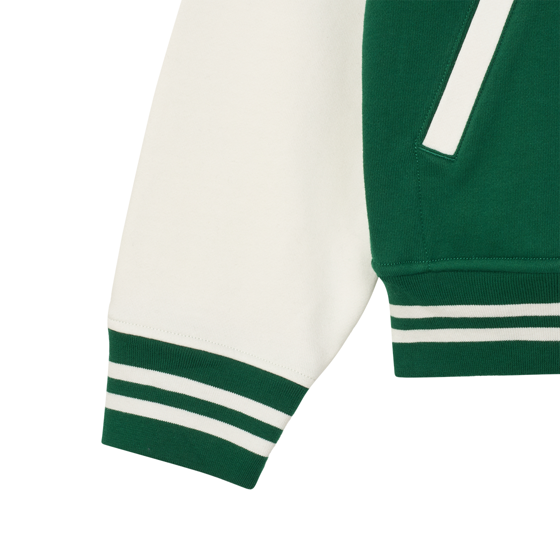 KM5BTSWRL98GN [30% 적립] Polo Ralph Lauren Polo Sports Fleece Baseball Jacket Tennis Green Deckwash White - 25SS - #5