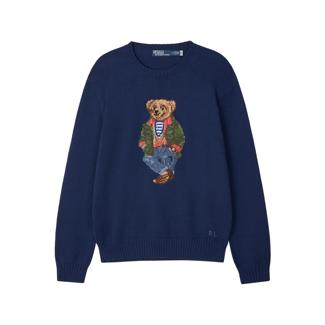 KM5BKNPRLJ4NY [30% 적립] Polo Ralph Lauren Polo Bear Cotton Sweater Freshwater Tahiti Bear - 25SS - 대표 이미지 #1
