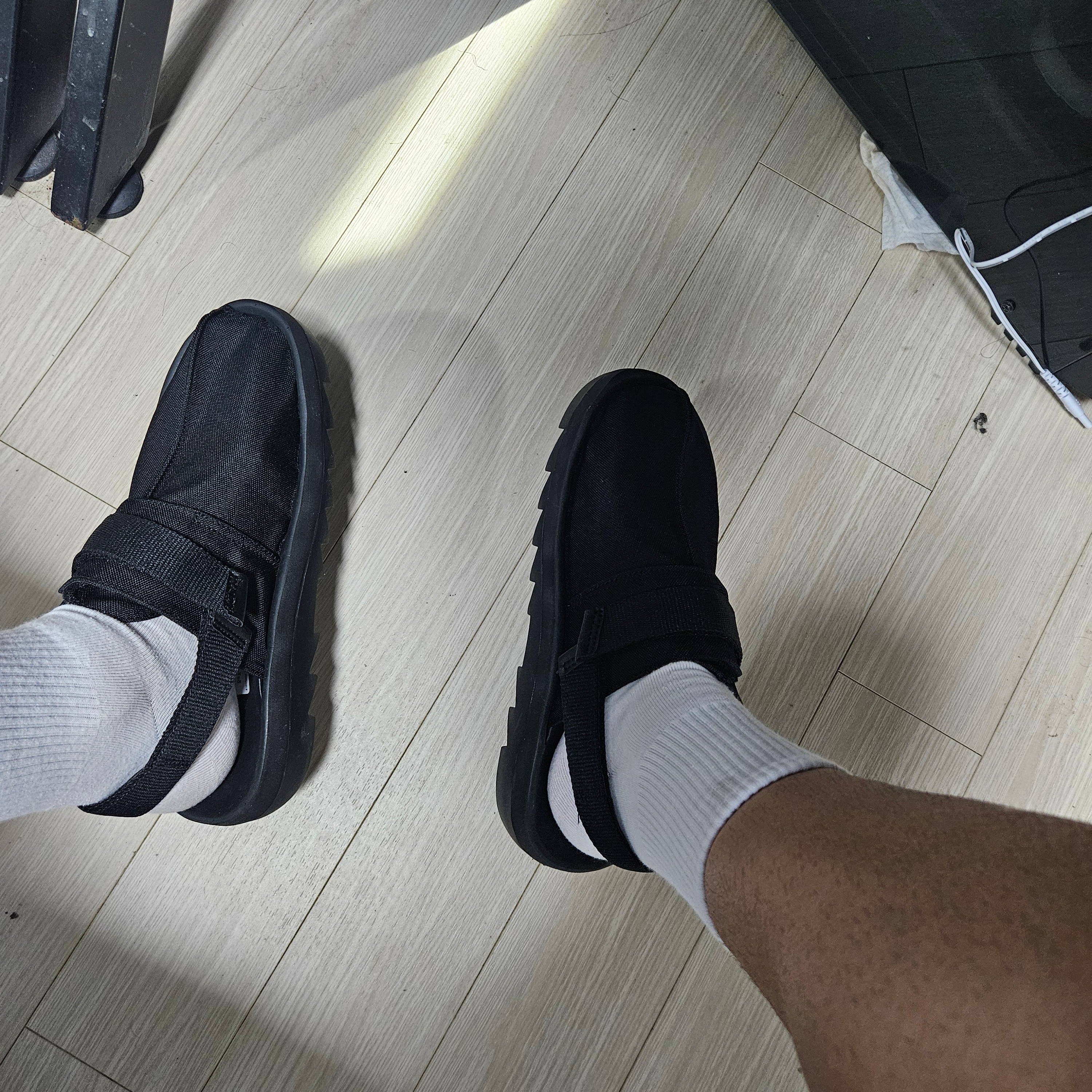 Reebok Cordura Beatnik Rock Black 착용 스타일
