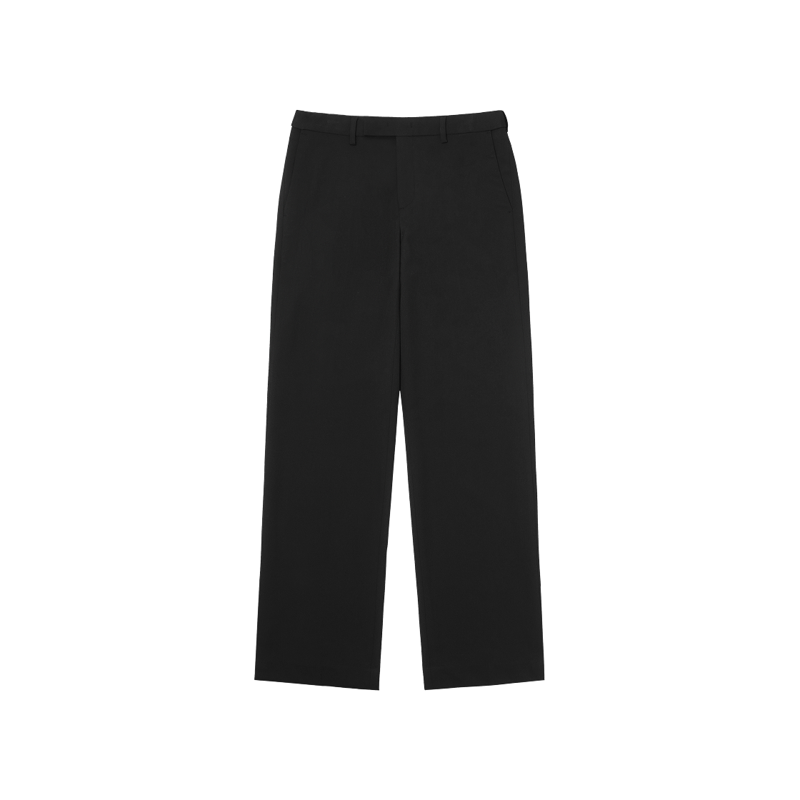 BTS 着用 Semi-wide hidden banding slacks [Black] MUSINSA | MUSINSA STANDARD Semi Wide Hidden Banding Slacks