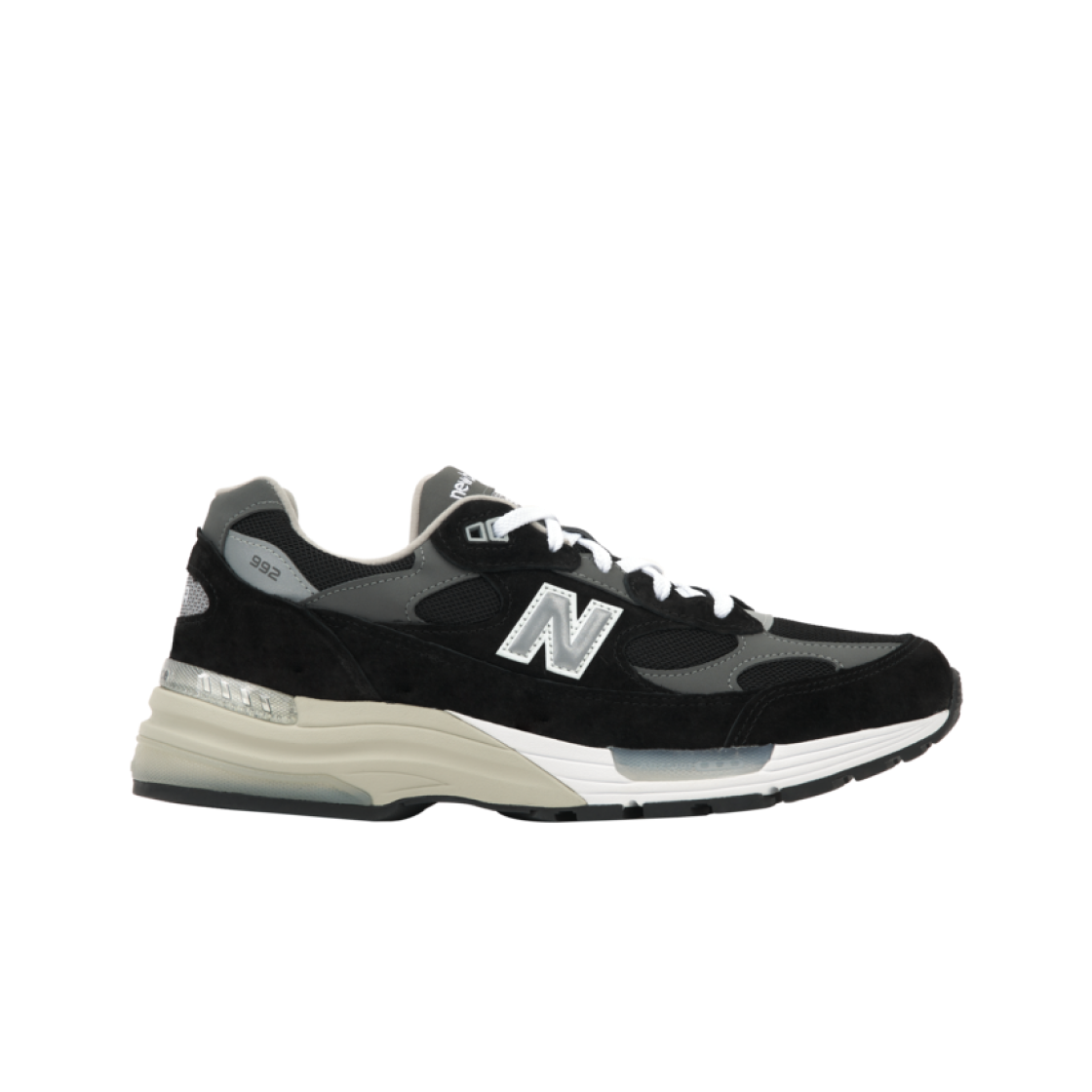 U992BK New Balance 992 Made in USA Core Black Grey - 대표 이미지 #1