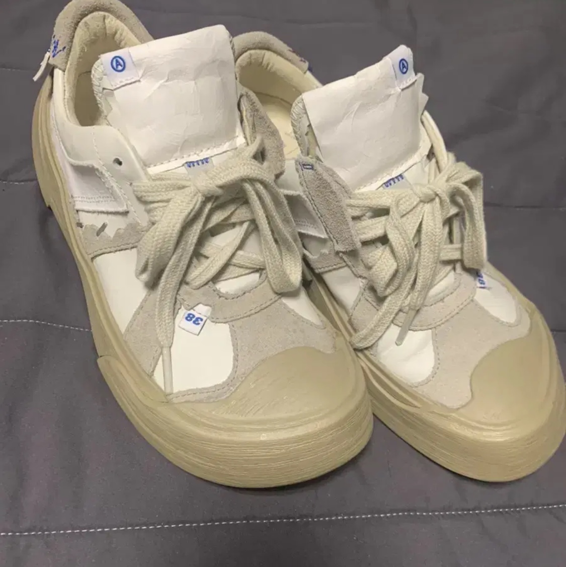 (W) Camper x Ader Error Proto-240-S Cinder German Shoes 착용 스타일