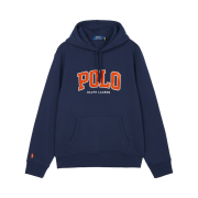[20% 적립] Polo Ralph Lauren RL Fleece Logo Hoodie Cruise Navy - 25SS