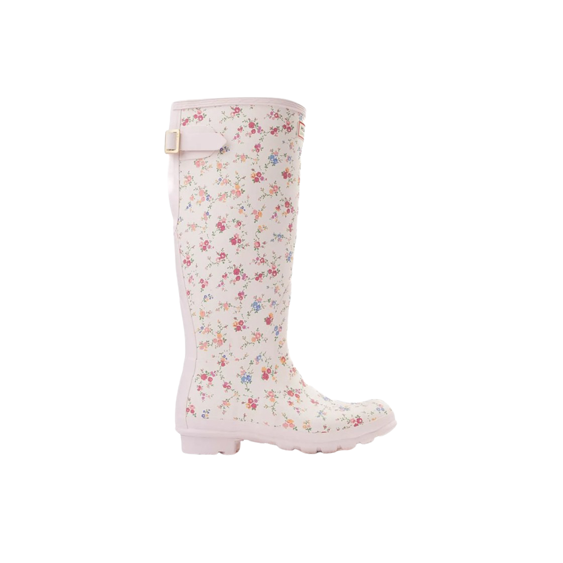 HWT1001RMA (W) Hunter x LoveShackFancy Original Tall Boots Sunrise Patchwork Confetti Bloom - 대표 이미지 #1