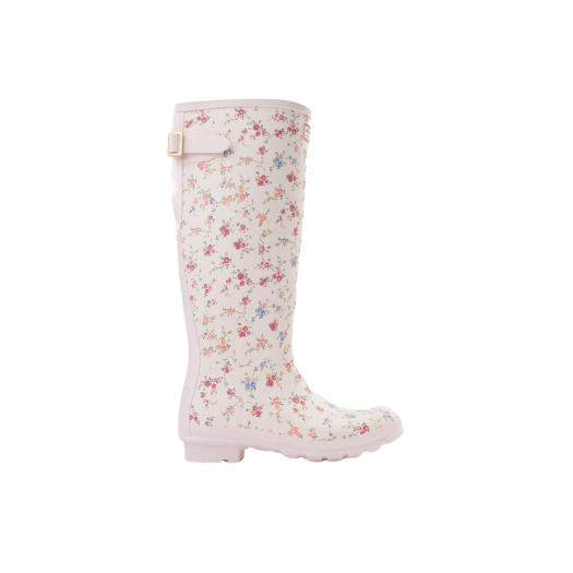 (W) Hunter x LoveShackFancy Original Tall Boots Sunrise Patchwork Confetti Bloom
