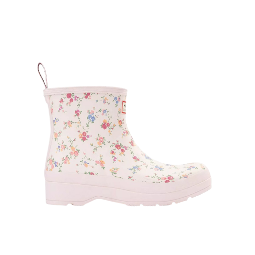 (W) Hunter x LoveShackFancy Original Play Boots Sunrise Patchwork Confetti Bloom