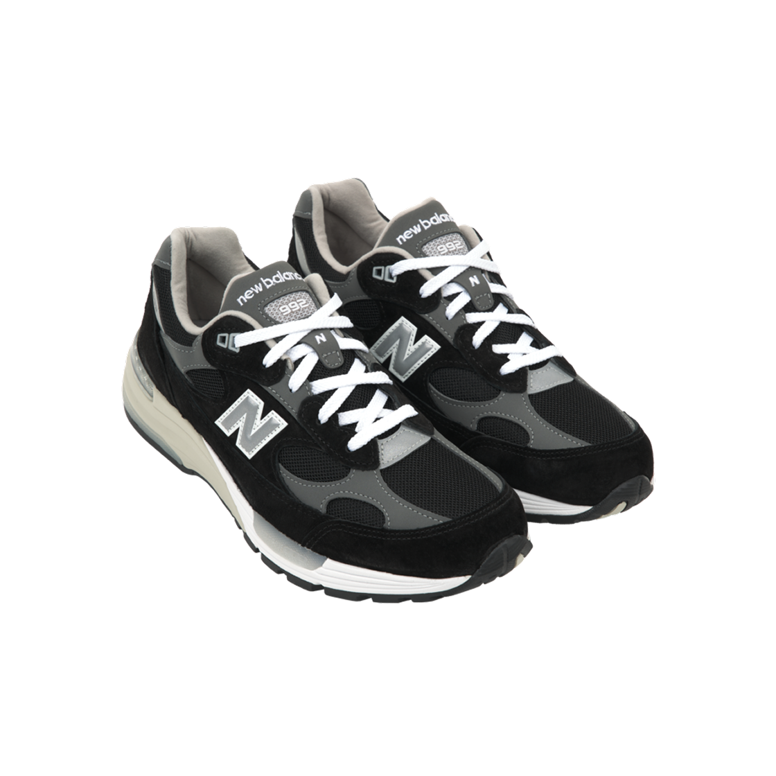 U992BK New Balance 992 Made in USA Core Black Grey - #4