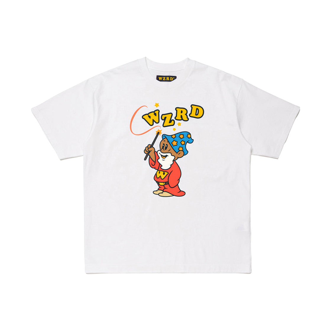 위저드 그래픽 티셔츠 화이트(WZRD Graphic T-Shirt White) - 1