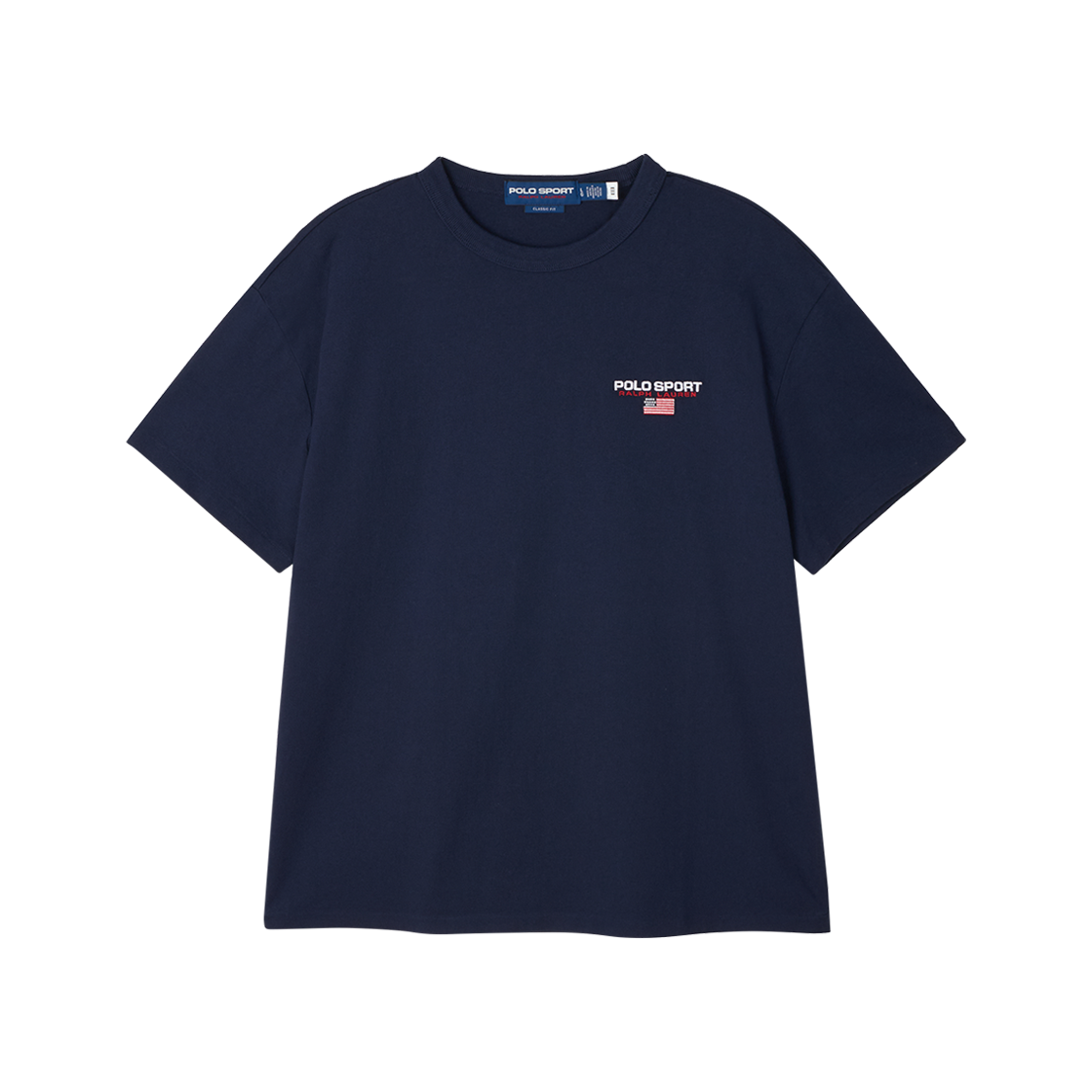 폴로 랄프 로렌 클래식핏 폴로 스포츠 저지 티셔츠 크루즈 네이비 - 25SS([15%적립] Polo Ralph Lauren Classic Fit Polo Sports Jersey T-Shirt Cruise Navy - 25SS)