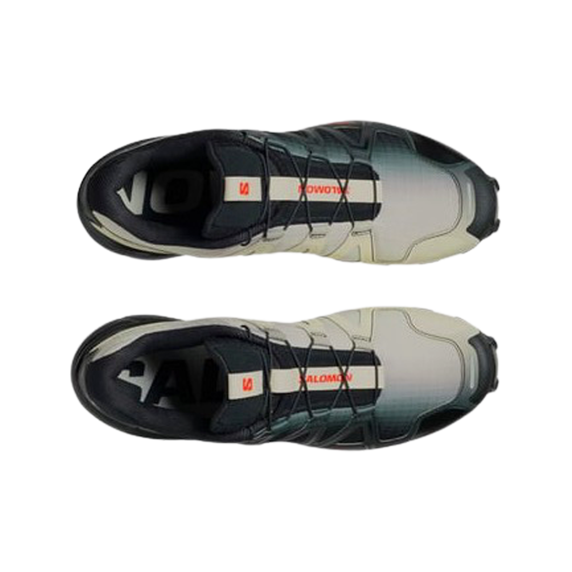 살로몬 스피드크로스 3 듀얼 아우라 블랙 바닐라 아이스(Salomon Speedcross 3 Dual Aura Black Vanilla Ice) - 2