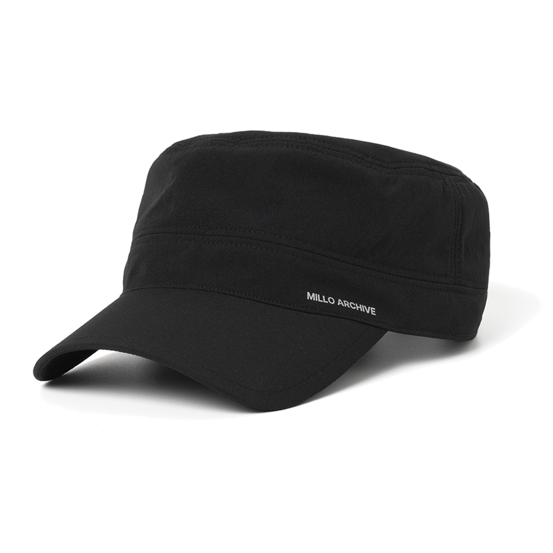 밀로 아카이브 모드 나일론 런닝 캡 블랙