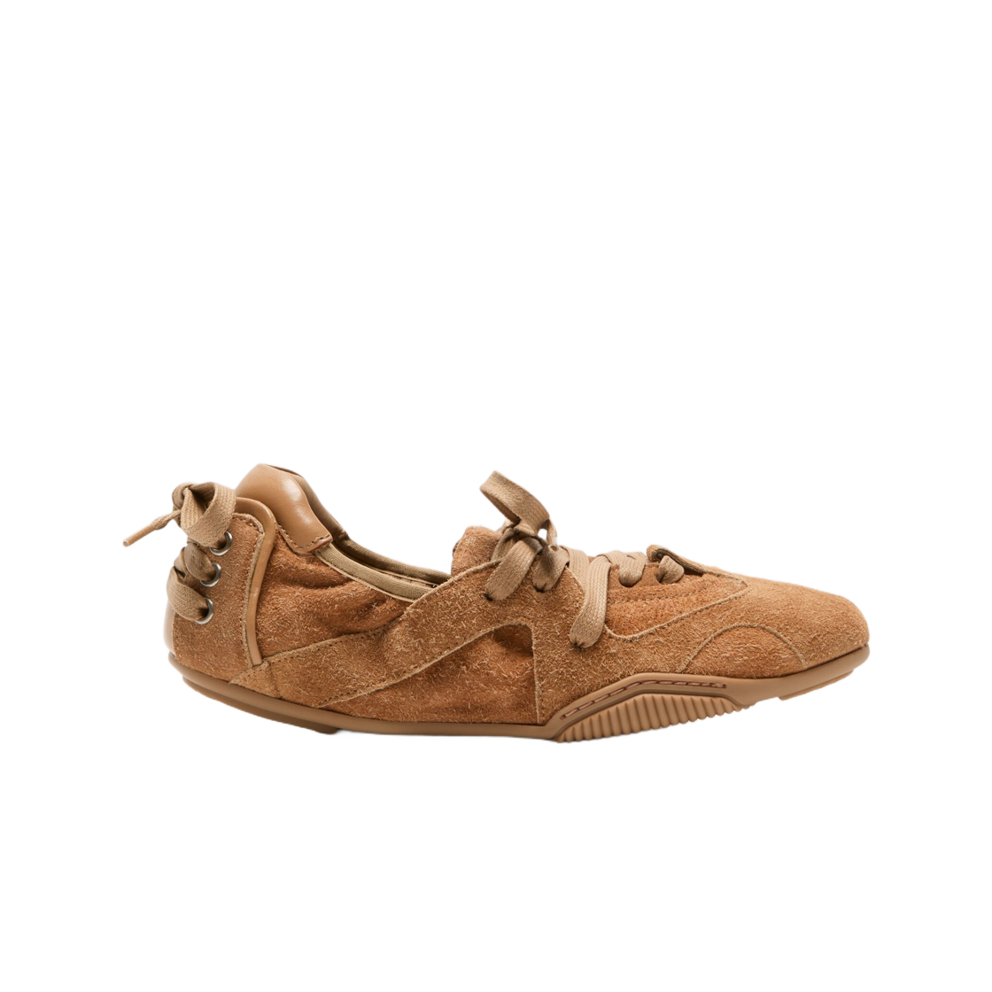 (W) 아크네 스튜디오 레이스 업 슈즈 샌드 베이지