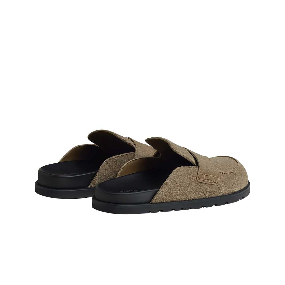 에르메스 고 뮬 스웨이드 카프스킨 & 에뚜쁘(Hermes Go Mule Suede Calfskin & Etoupe) - 3