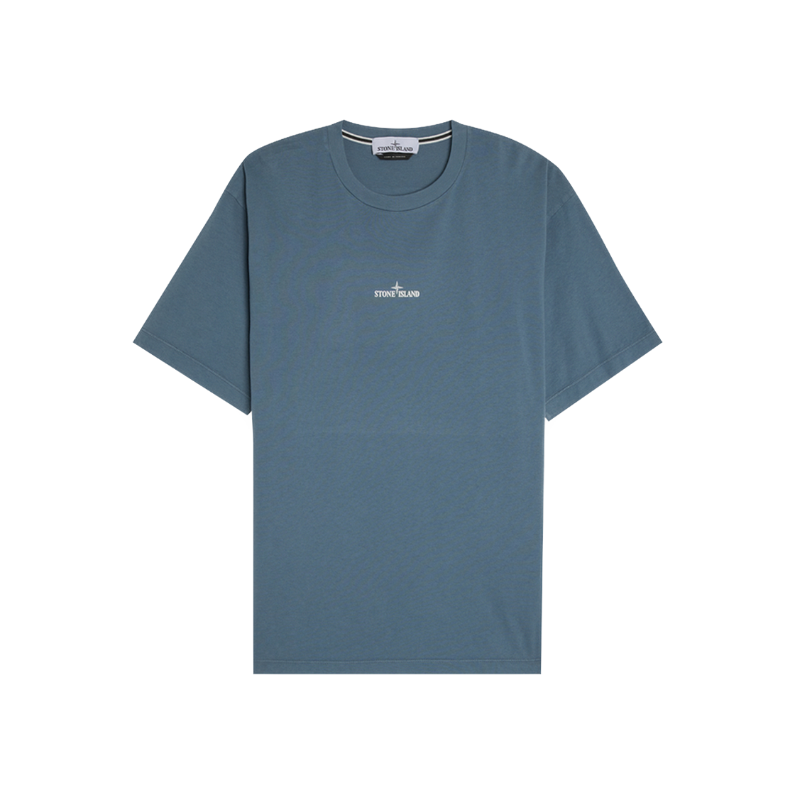 80152RC89-V0024 Stone Island 2RC89 'Scratched Paint One' Print Short Sleeve T-Shirt Avio Blue - 24SS