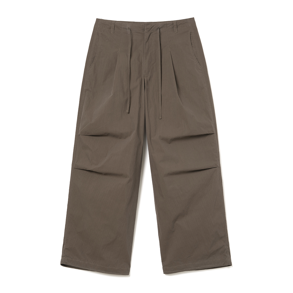 ML545BRW Millo Archive Reprint Wide Balloon Pants Brown