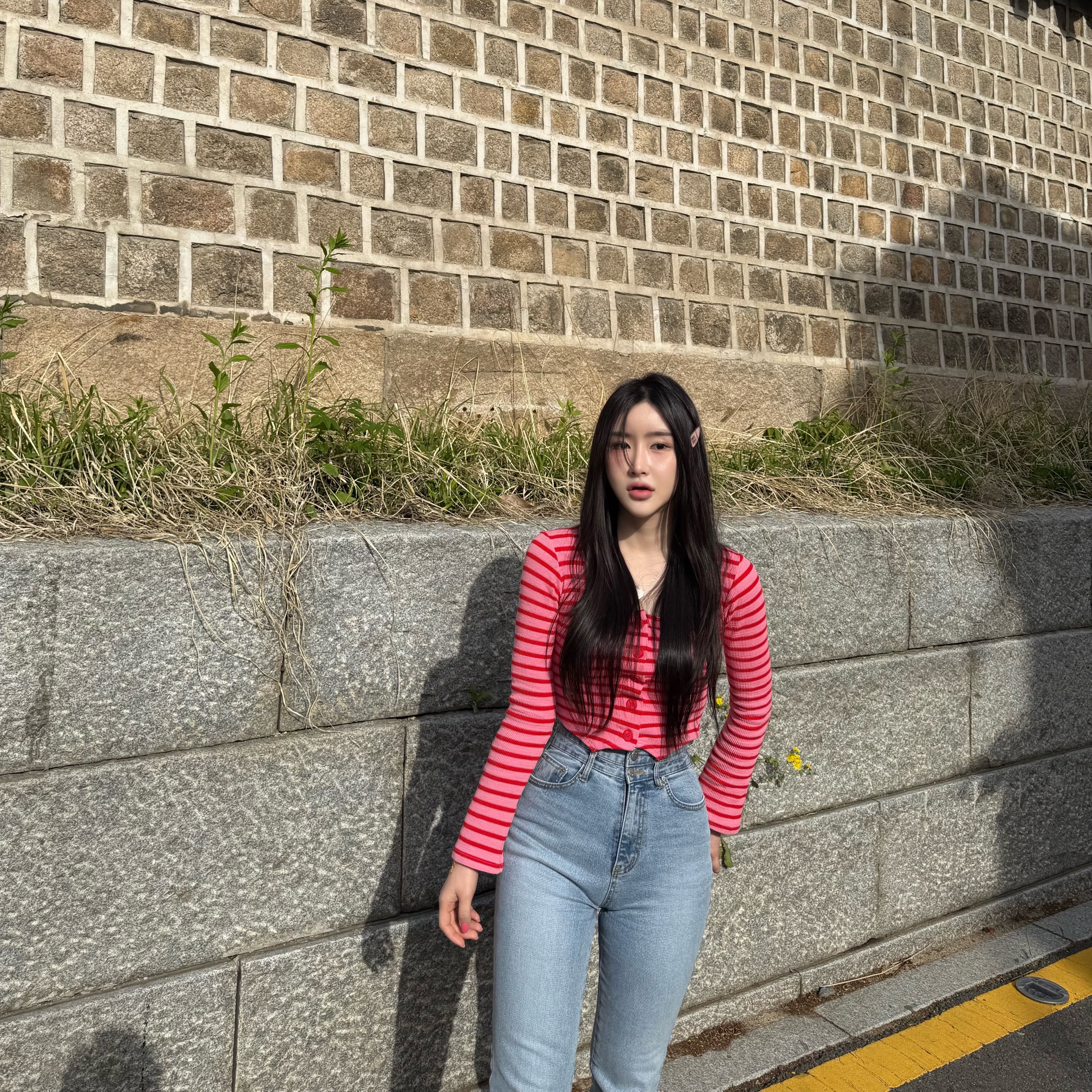(W) Adidas Gazelle Bold Pink Glow Victory Blue, Gucci Trademark Heart Pendant Necklace Silver 착용 스타일