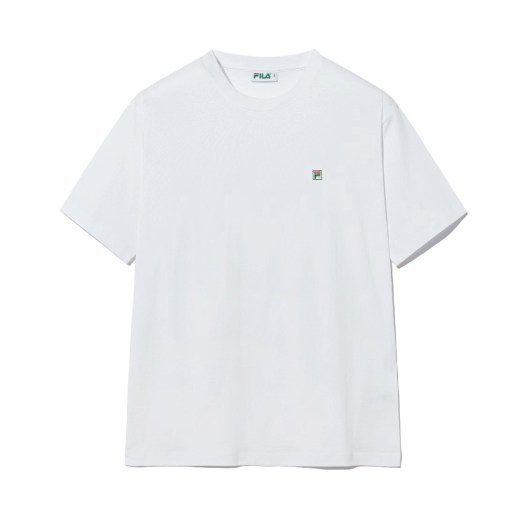 ■FILA■ F BOX SLUB COLOR BLOCK JERSEY SS TEE BRN 2000FO252R F+ 박스 슬럽 컬러 블록 저지 반팔 티셔츠 브라운 | FILA | KREAM