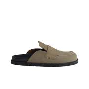 Hermes Go Mule Suede Calfskin & Etoupe