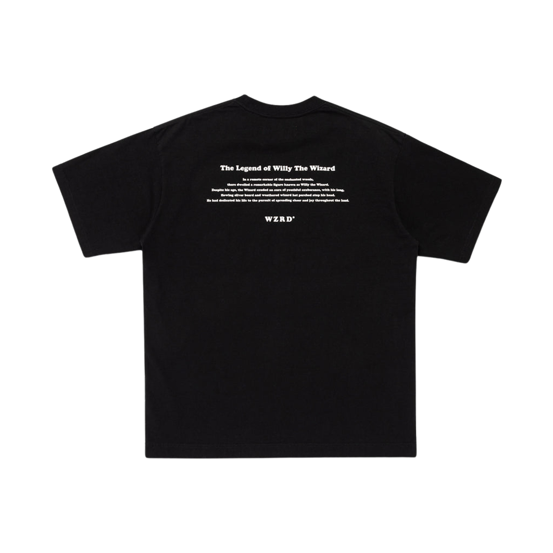 위저드 그래픽 티셔츠 블랙(WZRD Graphic T-Shirt Black) - 2