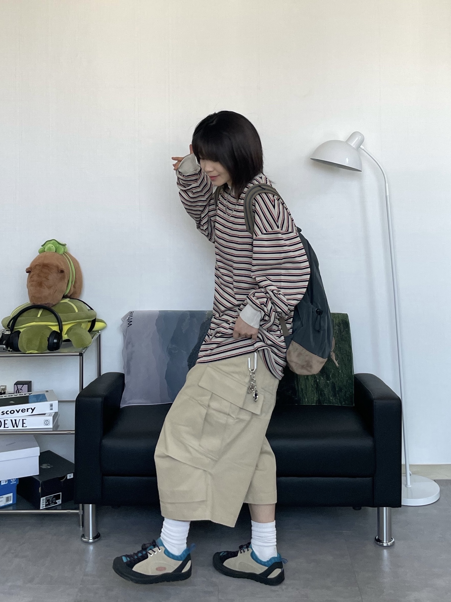Keen Jasper Rocks SP Sneakers Beige 착용 스타일 - 3