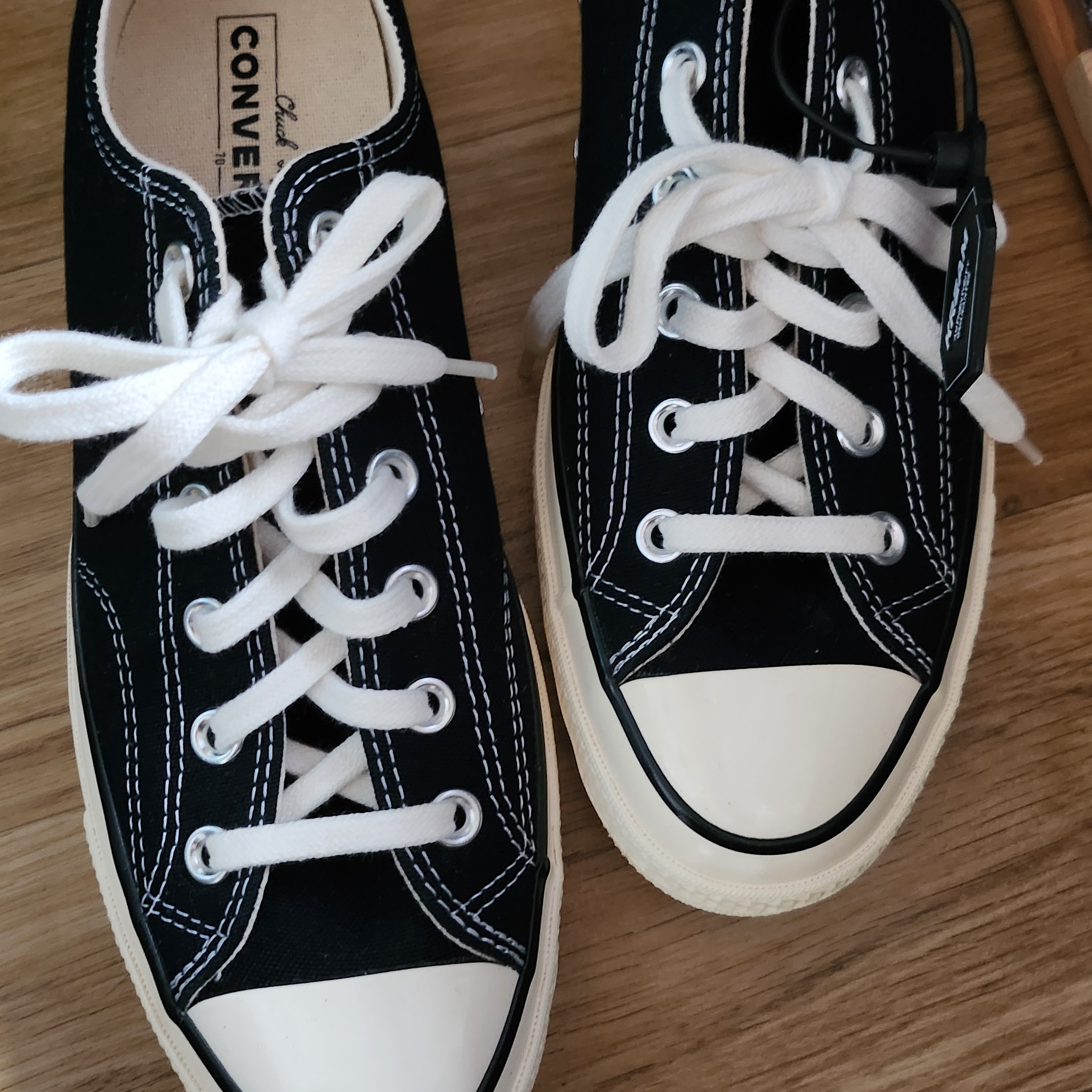 Converse Chuck 70 Ox Black - Standard 착용 스타일