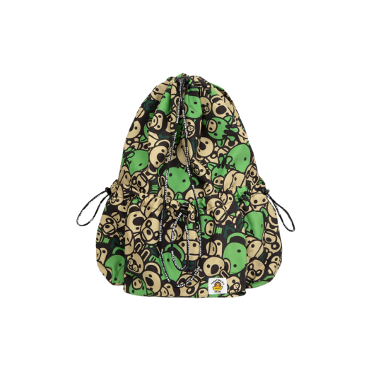 BAPE Baby Milo Friends Large Backpack Green