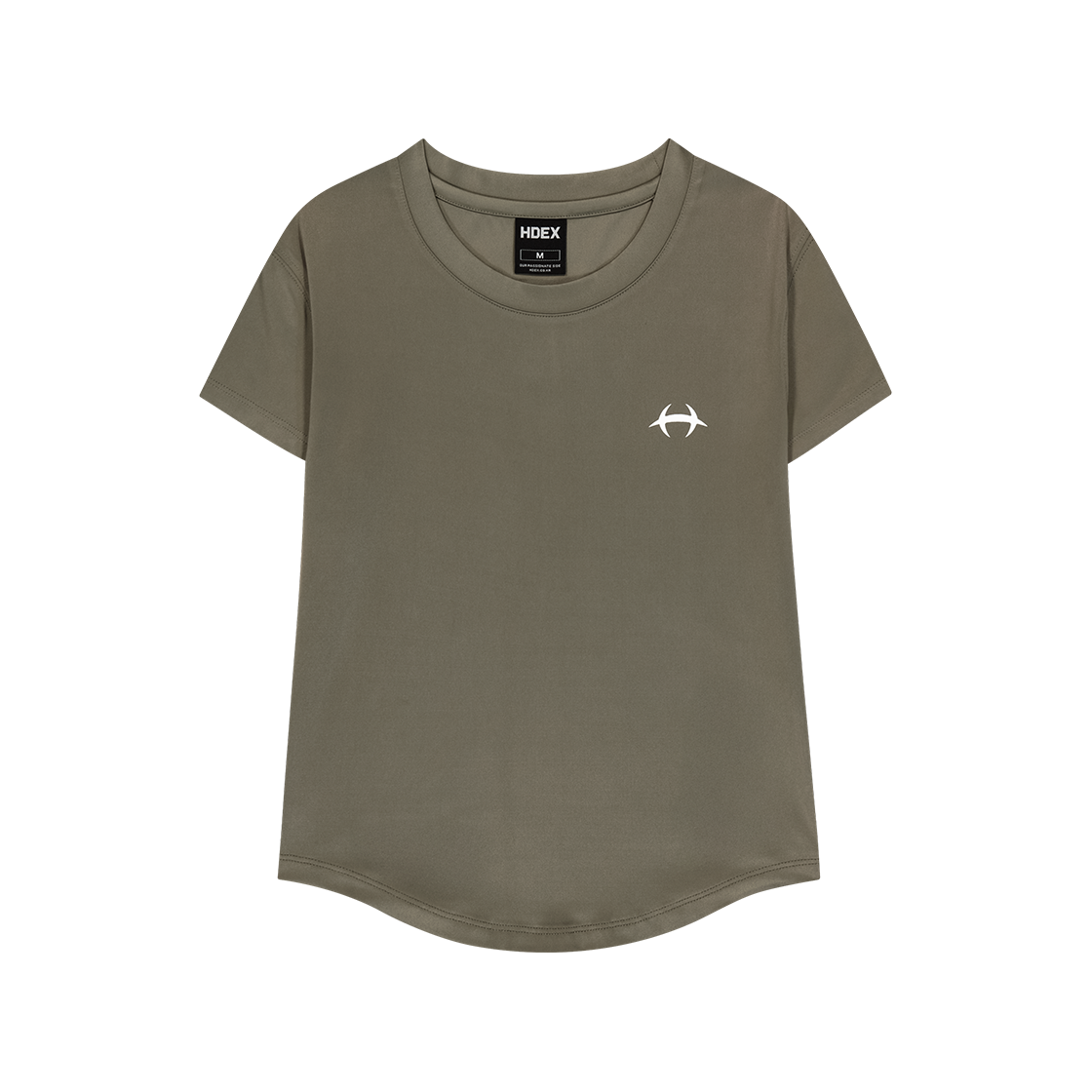 H252WLSTS590TP HDEX Womens Soft Slim Fit Short Sleeve Taupe