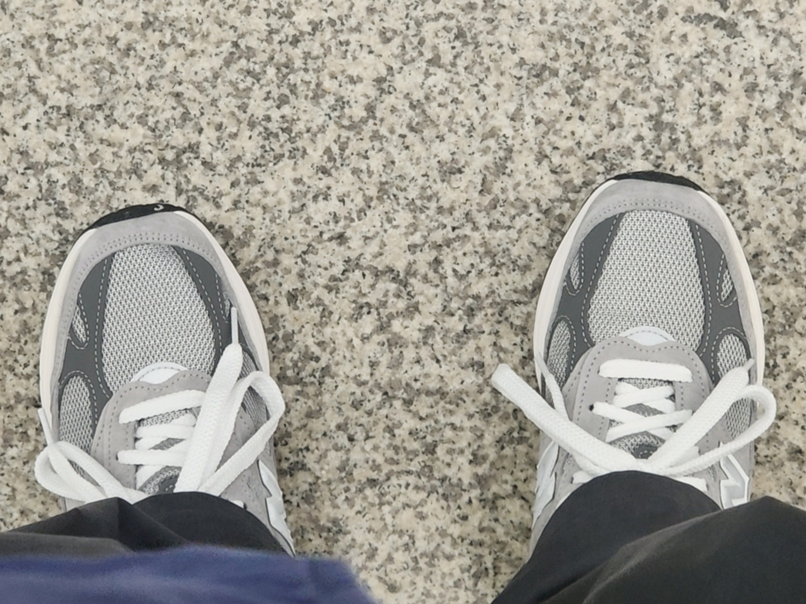 New Balance 993 Made in USA Grey - D Standard 착용 스타일