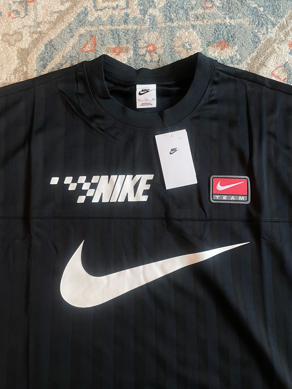 Nike NSW Trend T-Shirt Black 착용 스타일 - 2