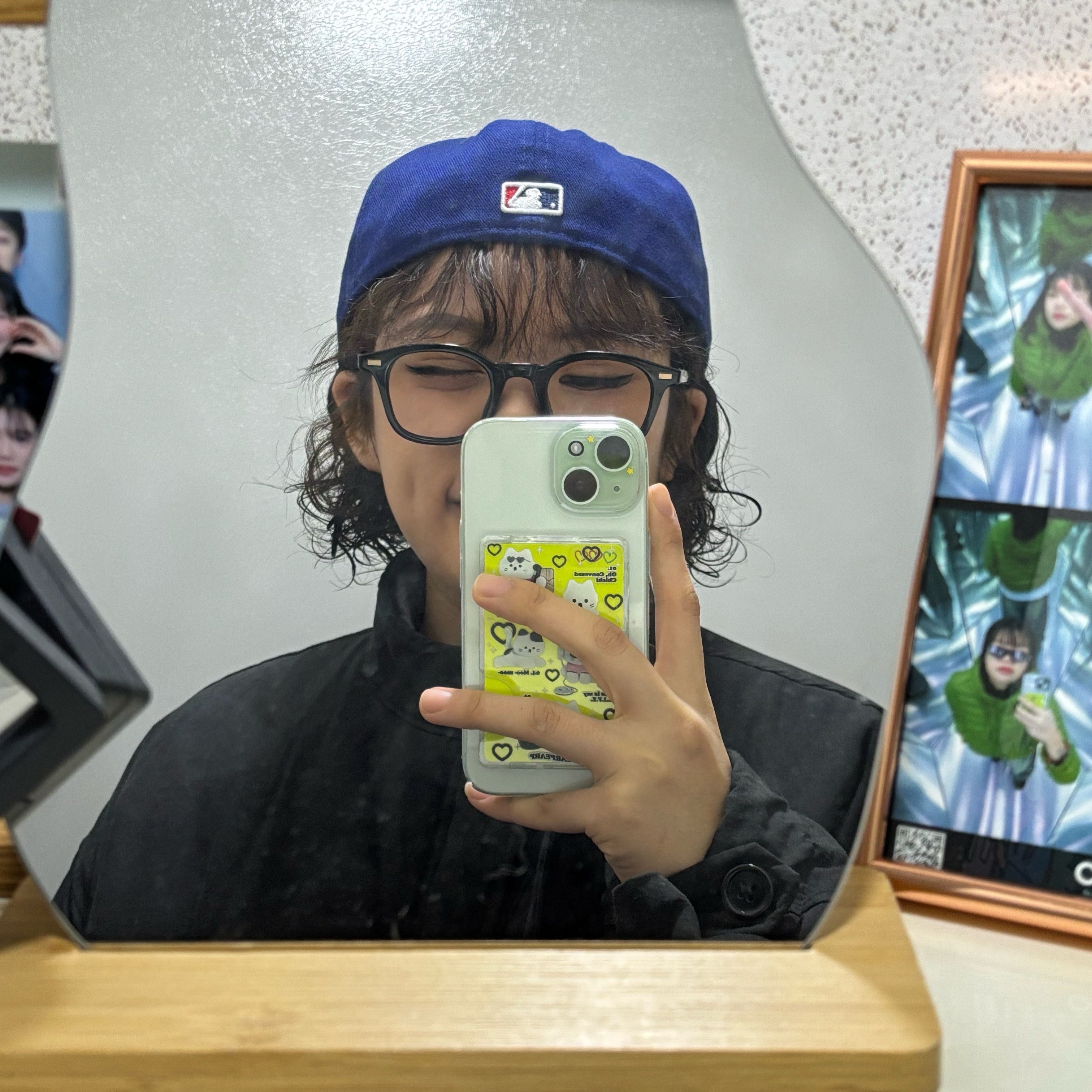 New Era 59Fifty MLB Seoul Series LA Dodgers Dark Royal ์ฐฉ์ฉ ์คํ์ผ - 2